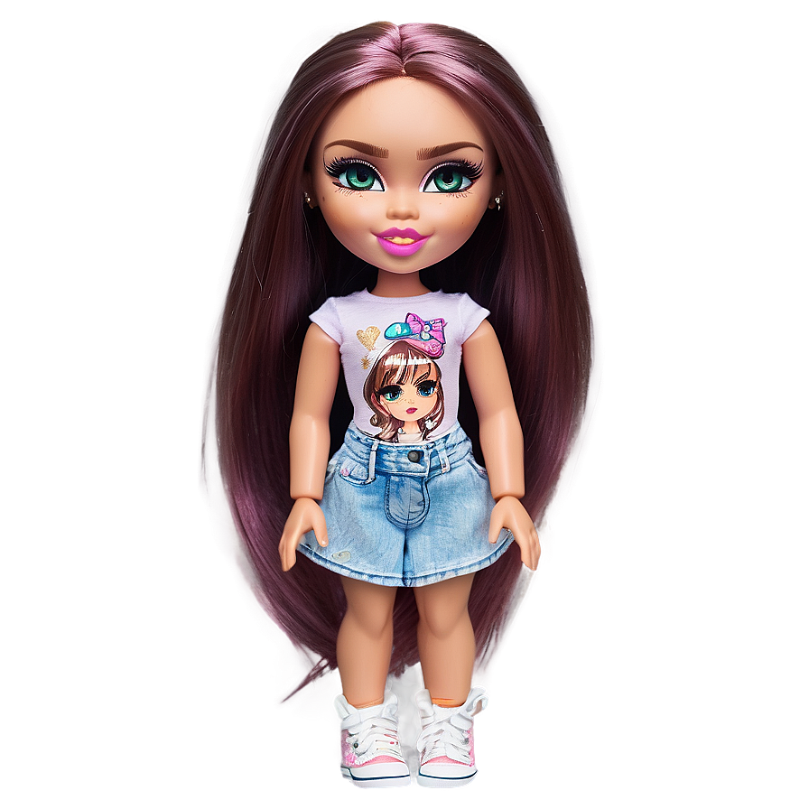 Download Bratz Doll Hair Png Hgl54 | Wallpapers.com