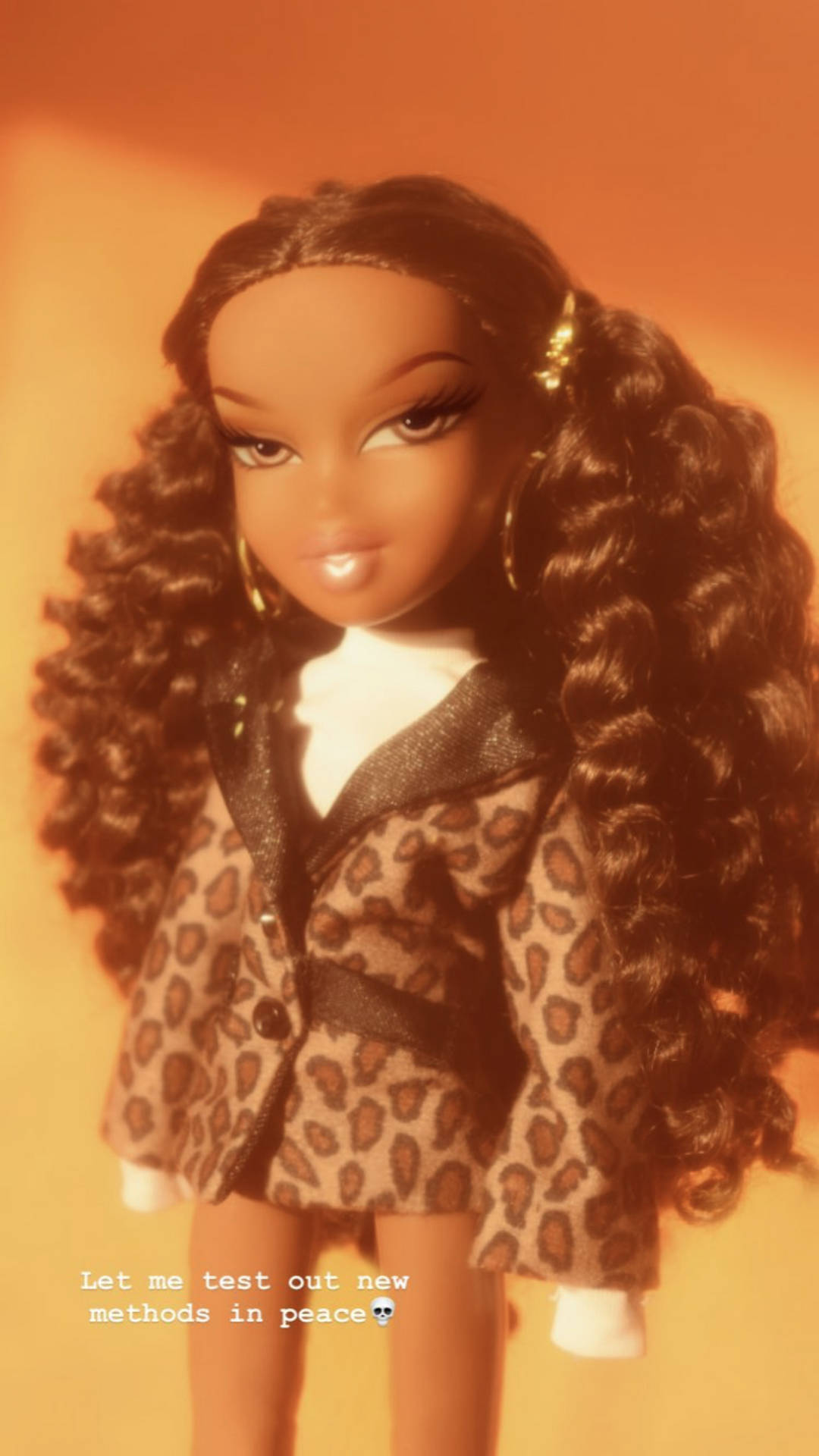 Bratz Doll With Curly Hair Wallpaper