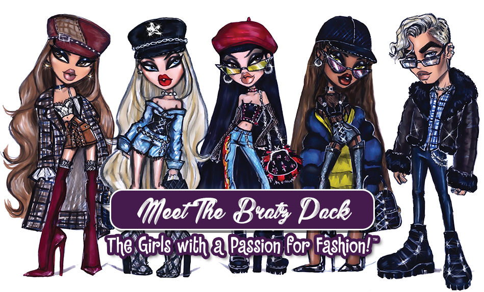 Bratz Pack Fashion Passion PNG