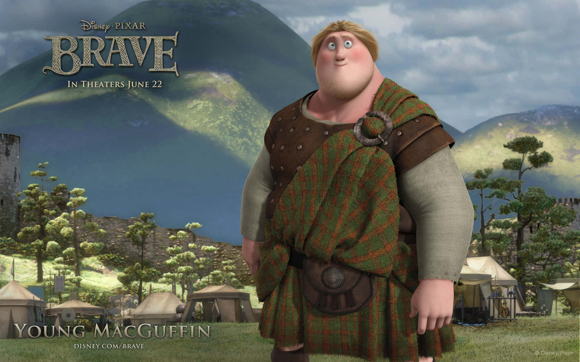 Majestic Highland Beauty – Scene from Disney's Brave