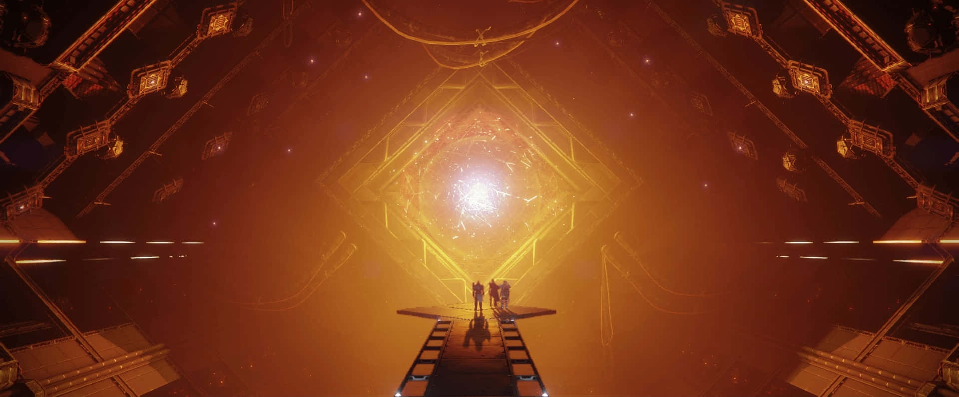 Brave Guardian Battling The Unknown In Destiny 2 Warmind. Wallpaper