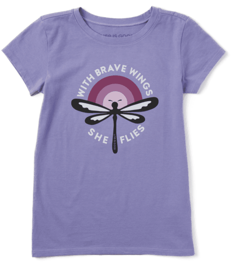 Brave Wings Dragonfly Tshirt PNG