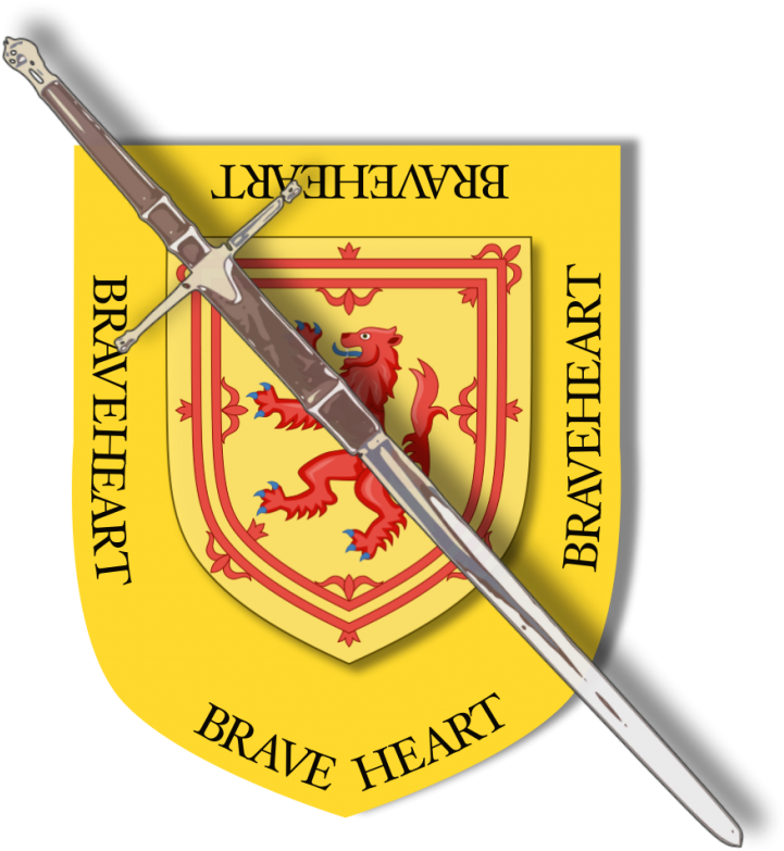 Braveheart Swordand Shield PNG