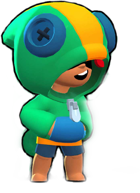 Brawl Stars Leon Character Render PNG