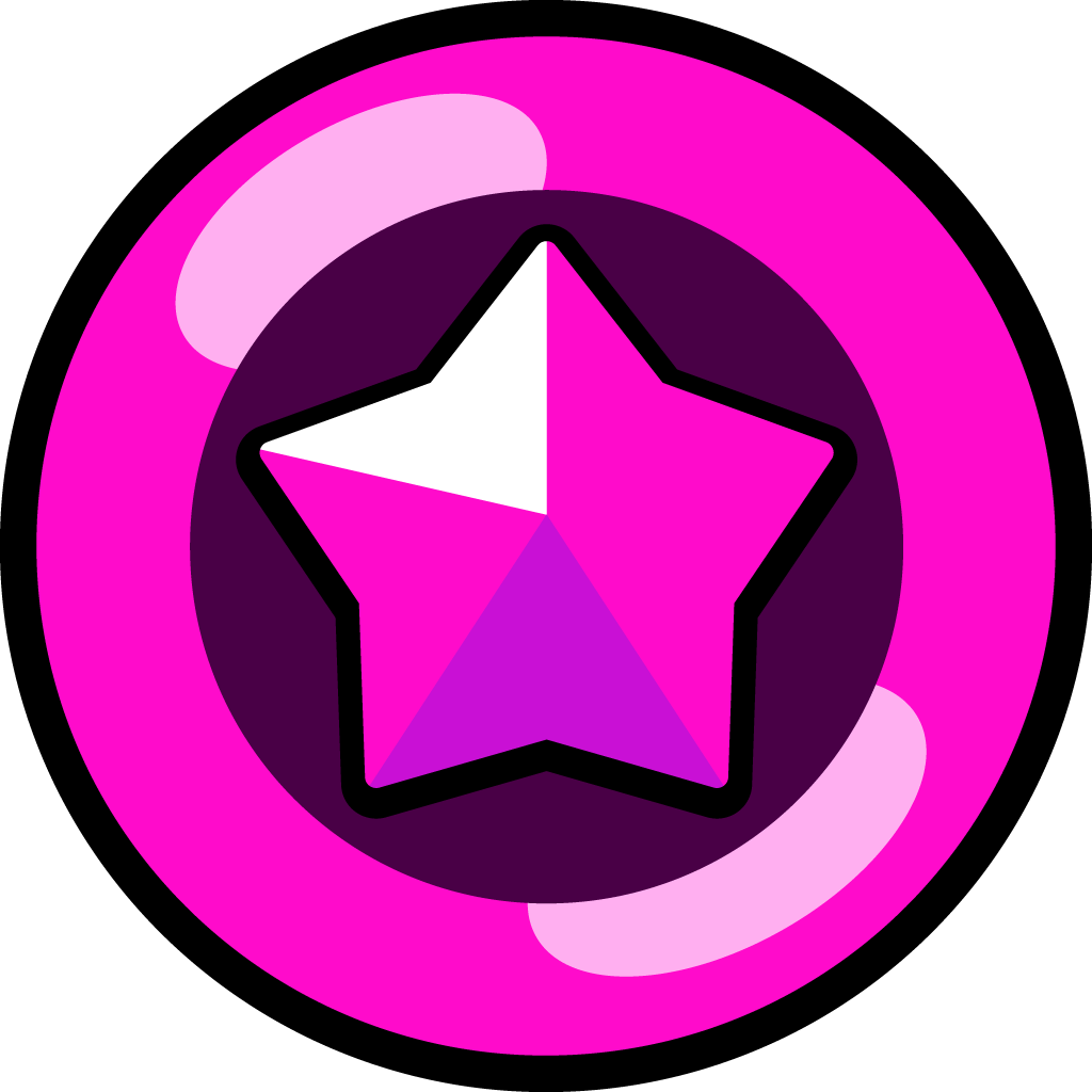 Brawl Stars Purple Star Power Icon PNG