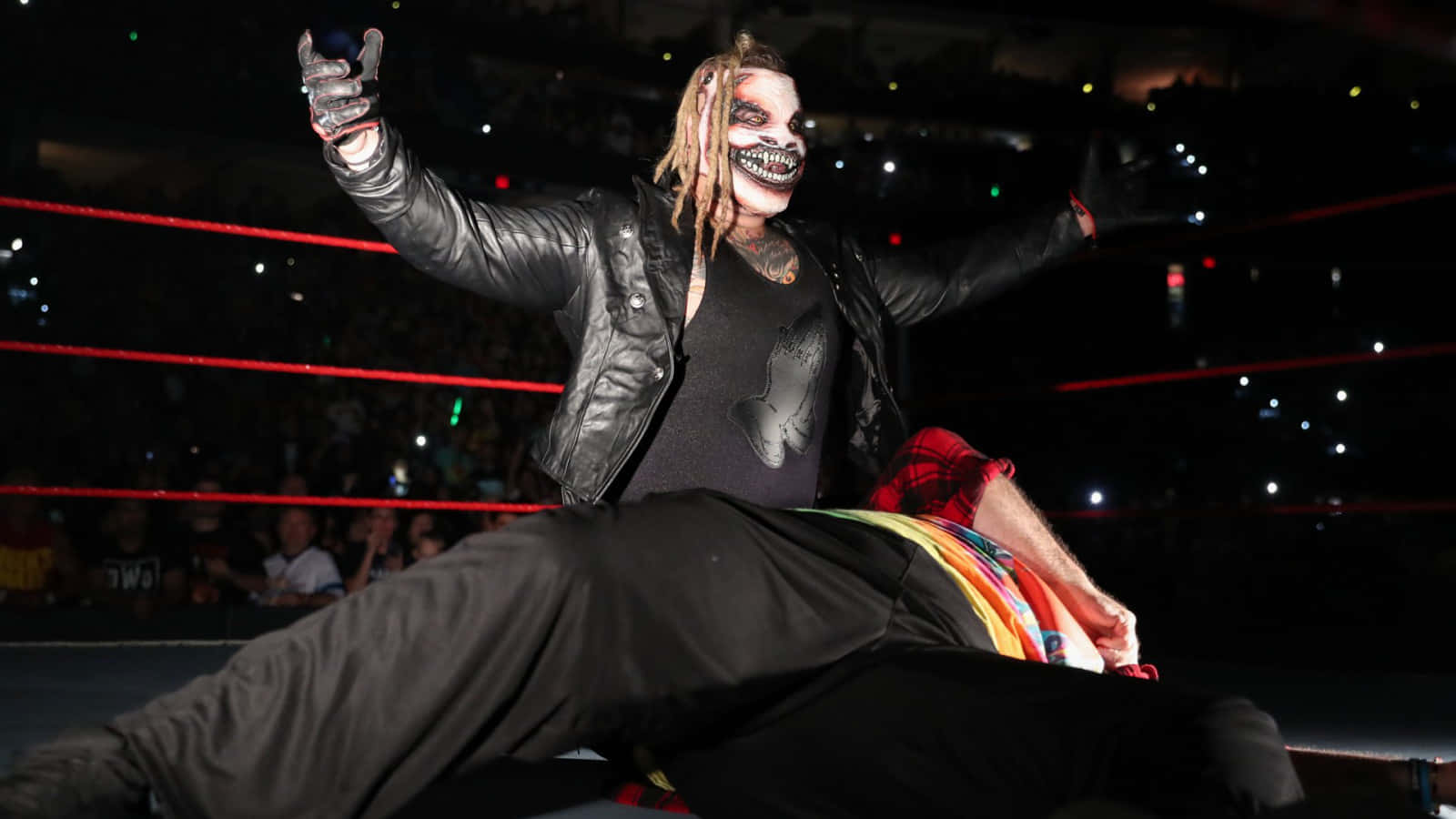 Bray Wyatt Evil Laughing The Fiend Wallpaper