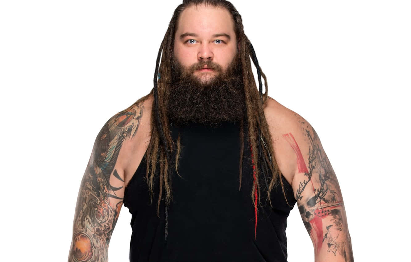 Bray Wyatt Professionel Wrestler Profilfotografering Tapet Wallpaper
