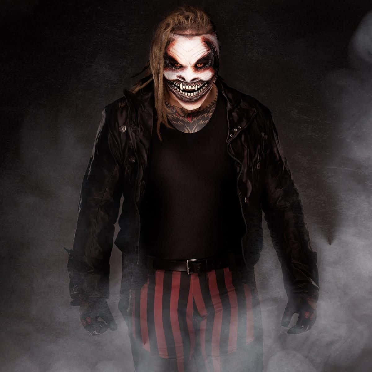 Bray Wyatt The Fiend skræmmende udseende WWE Tapet Wallpaper
