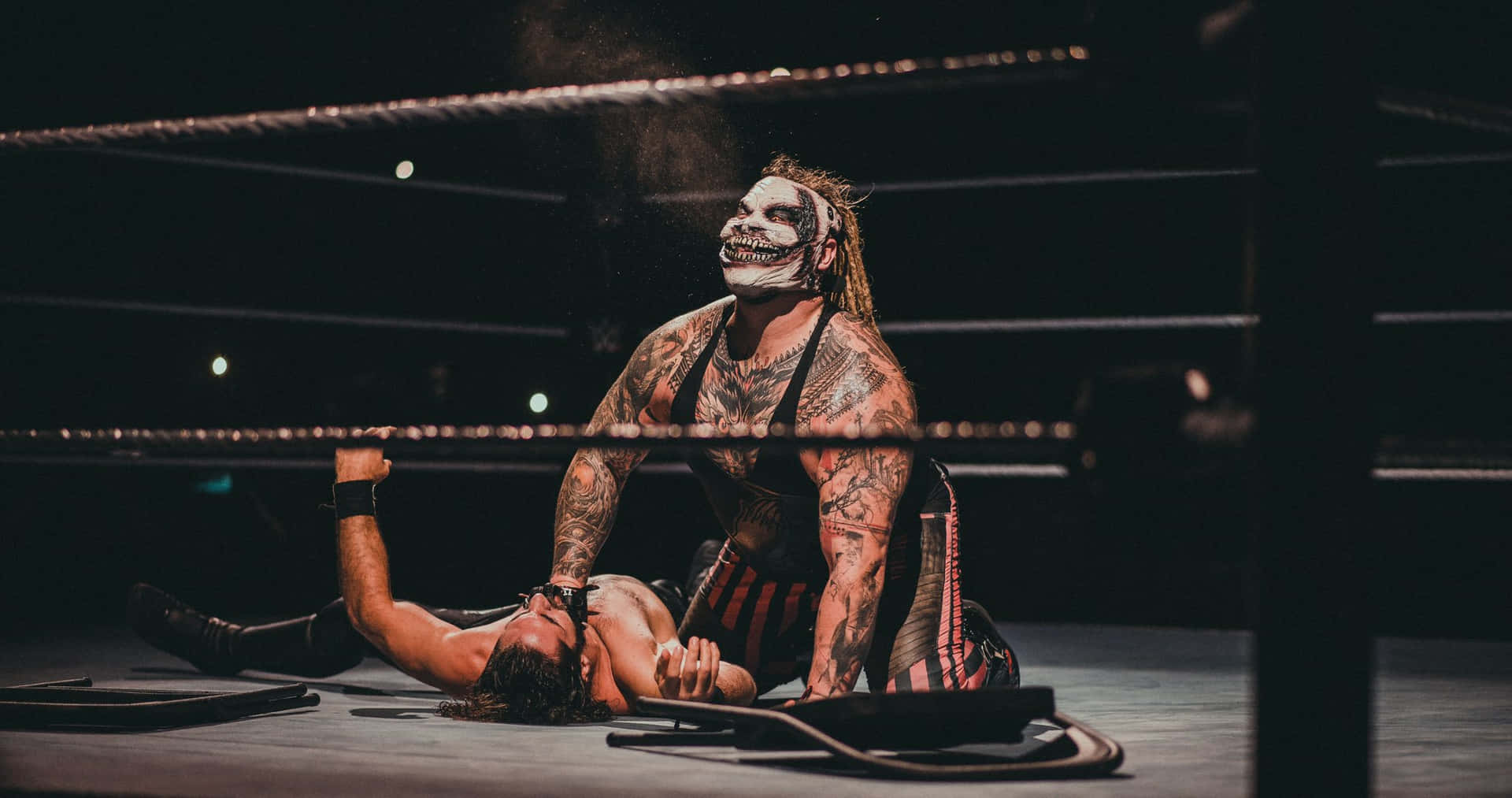 Bray Wyatt Il Mostro Wwe Match Di Wrestling Sfondo