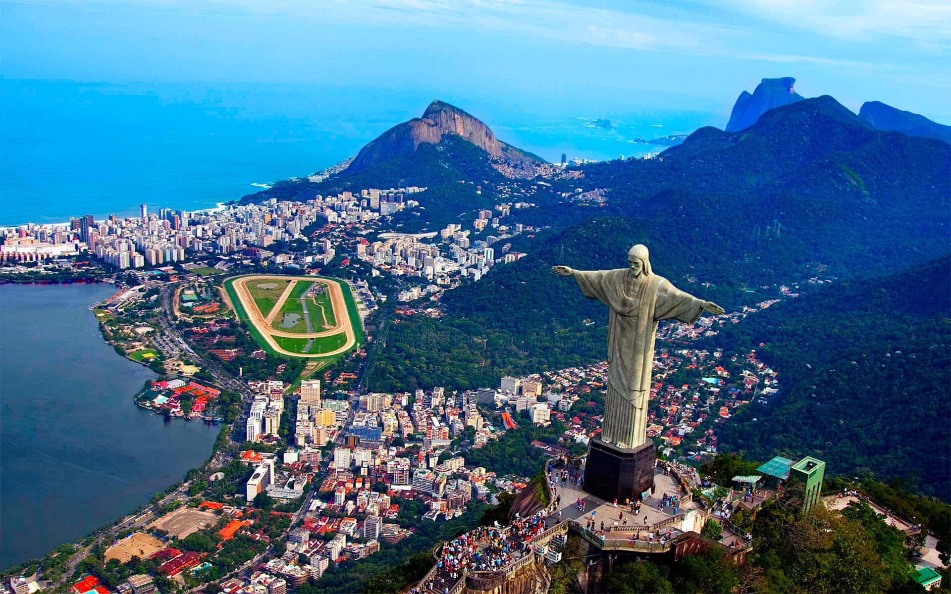 Beautiful Aerial View of Rio de Janeiro, Brazil
