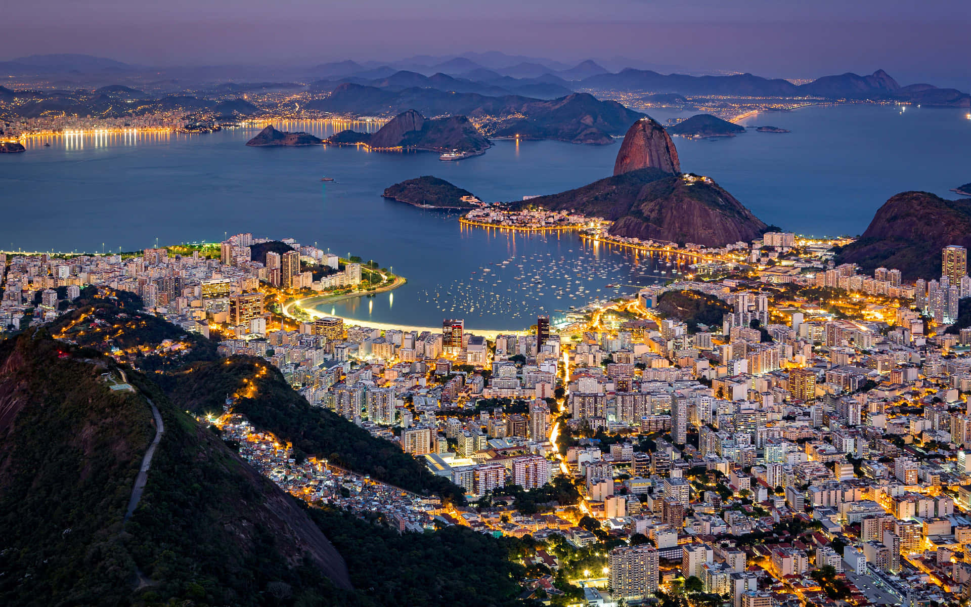 Rio De Janeiro, Brazil - Aerial View