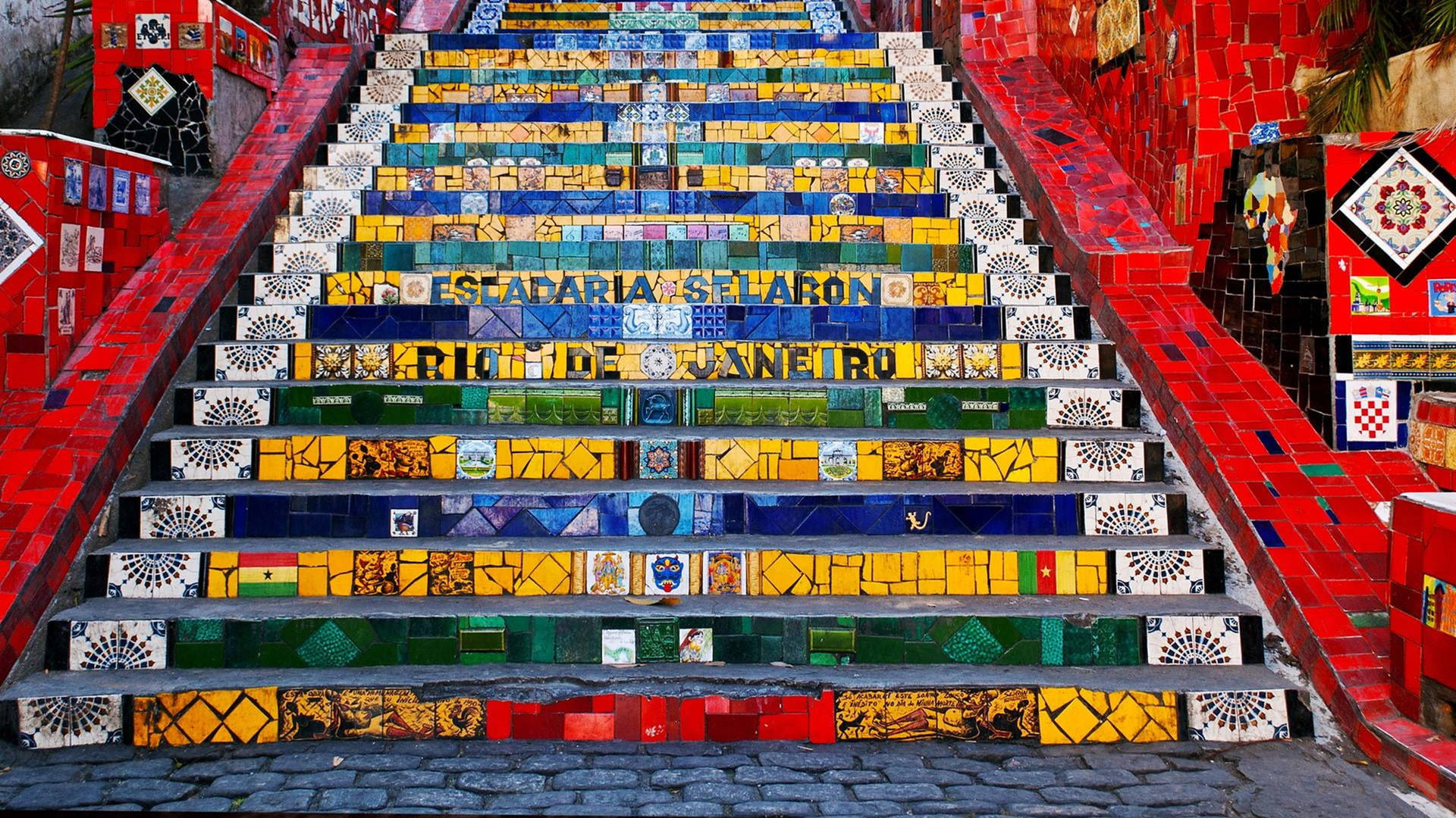 Brasilianischeselaron-treppen Wallpaper