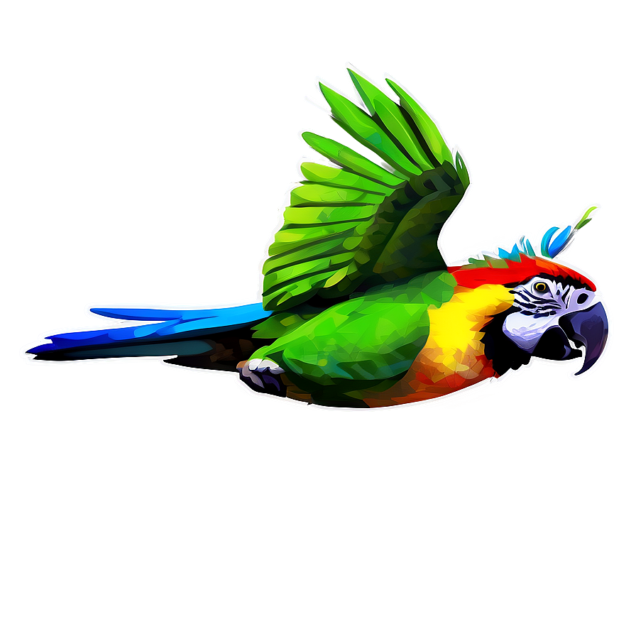 Download Brazil Tropical Parrot Png 88 | Wallpapers.com