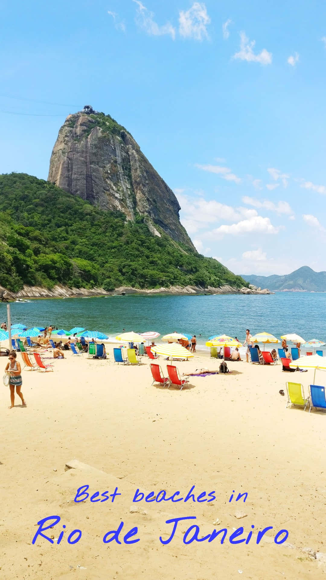Sun-kissed Brazilian Beach Escape Wallpaper
