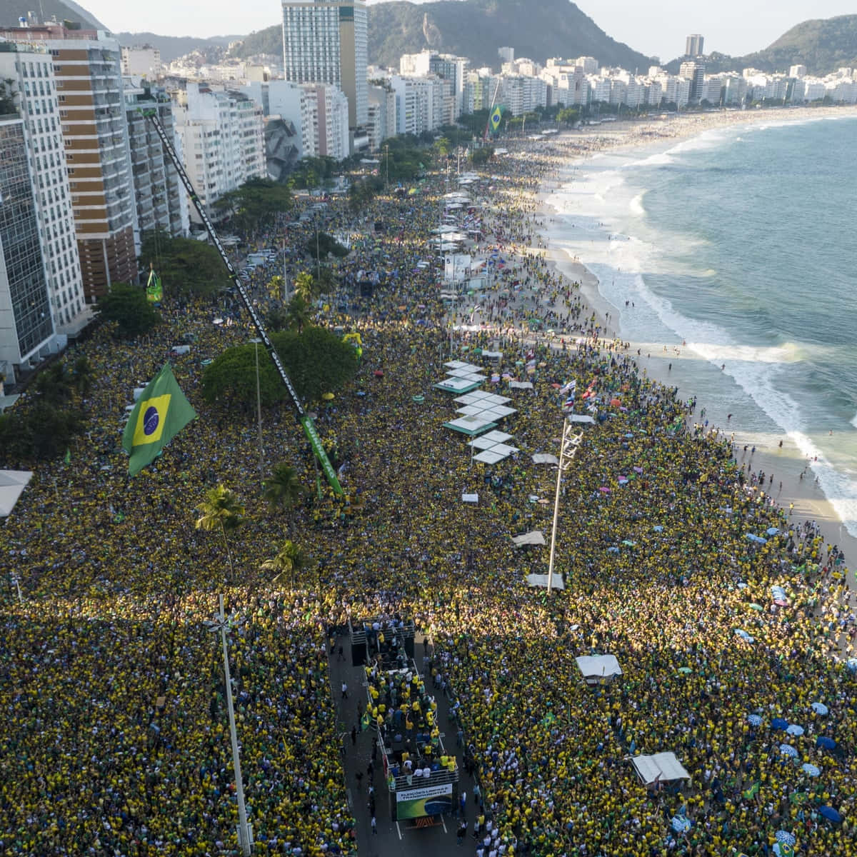 Download A Stunning Day at Brazilian Beach Wallpaper | Wallpapers.com