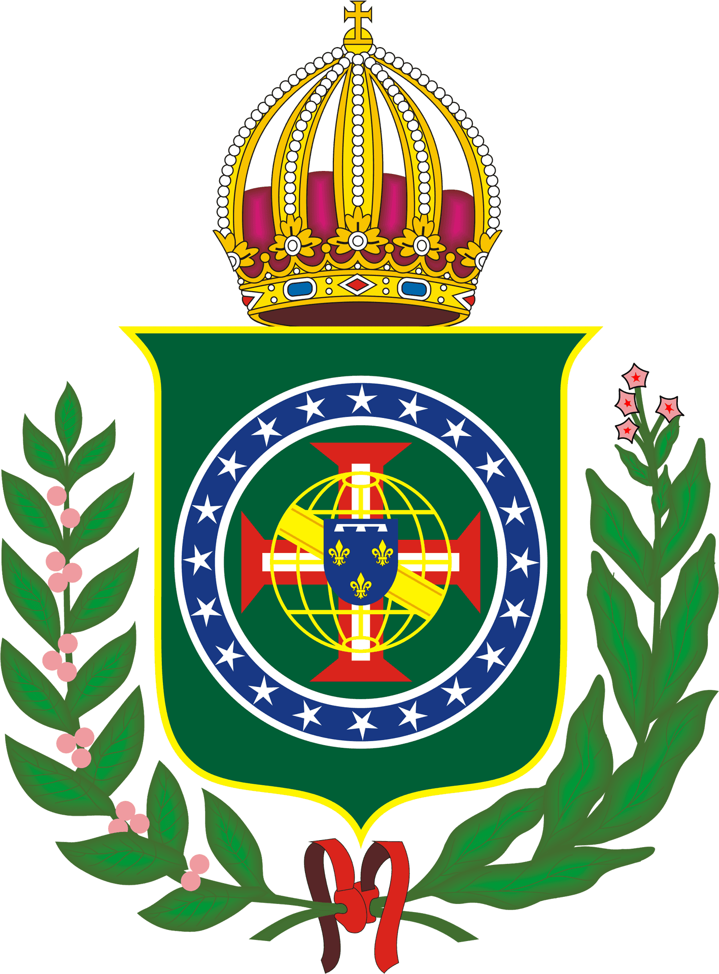 Brazilian Empire Coatof Arms PNG