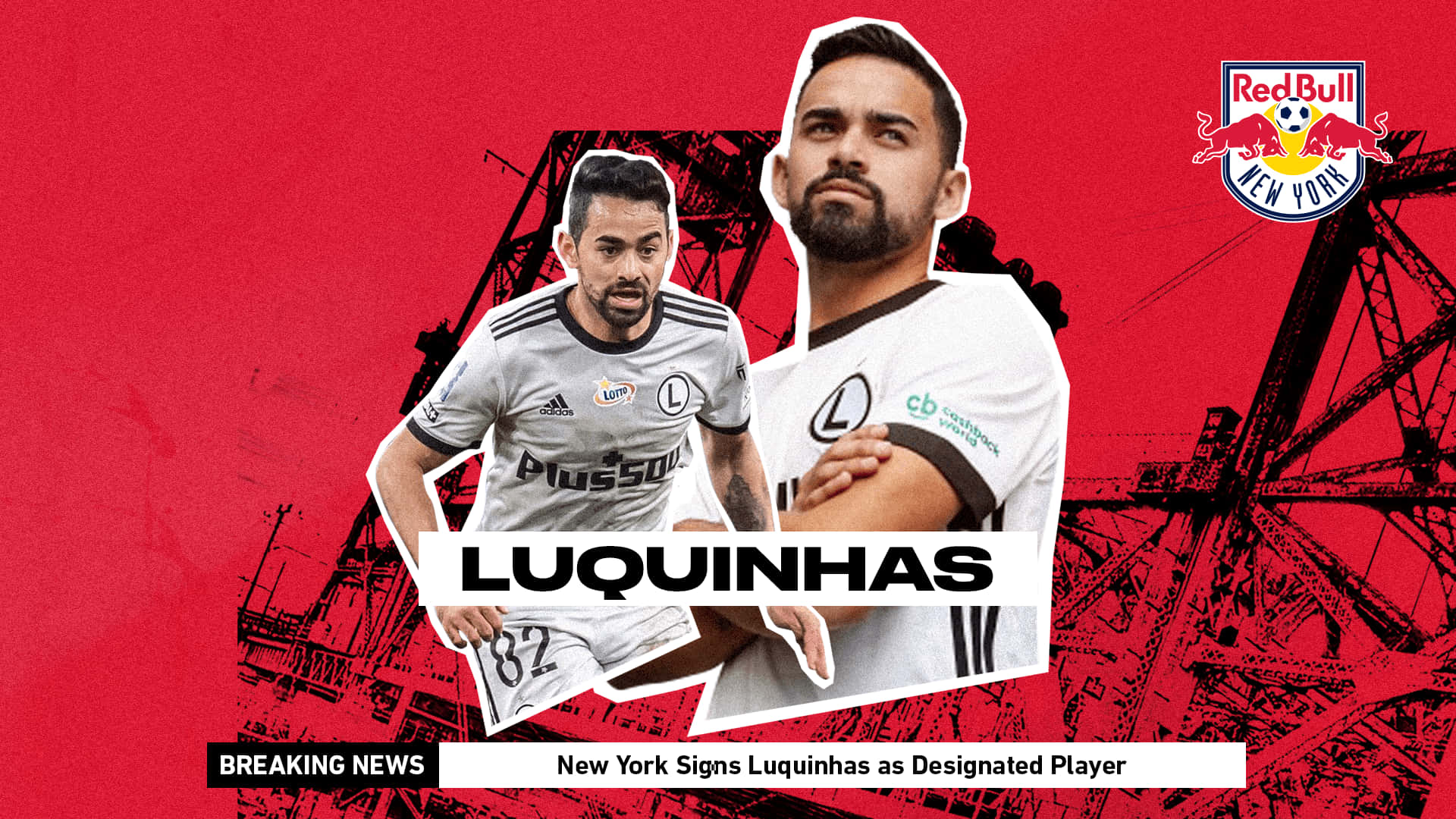 Brazilian Footballer Luquinhas Designated Player Graphic Display Wallpaper