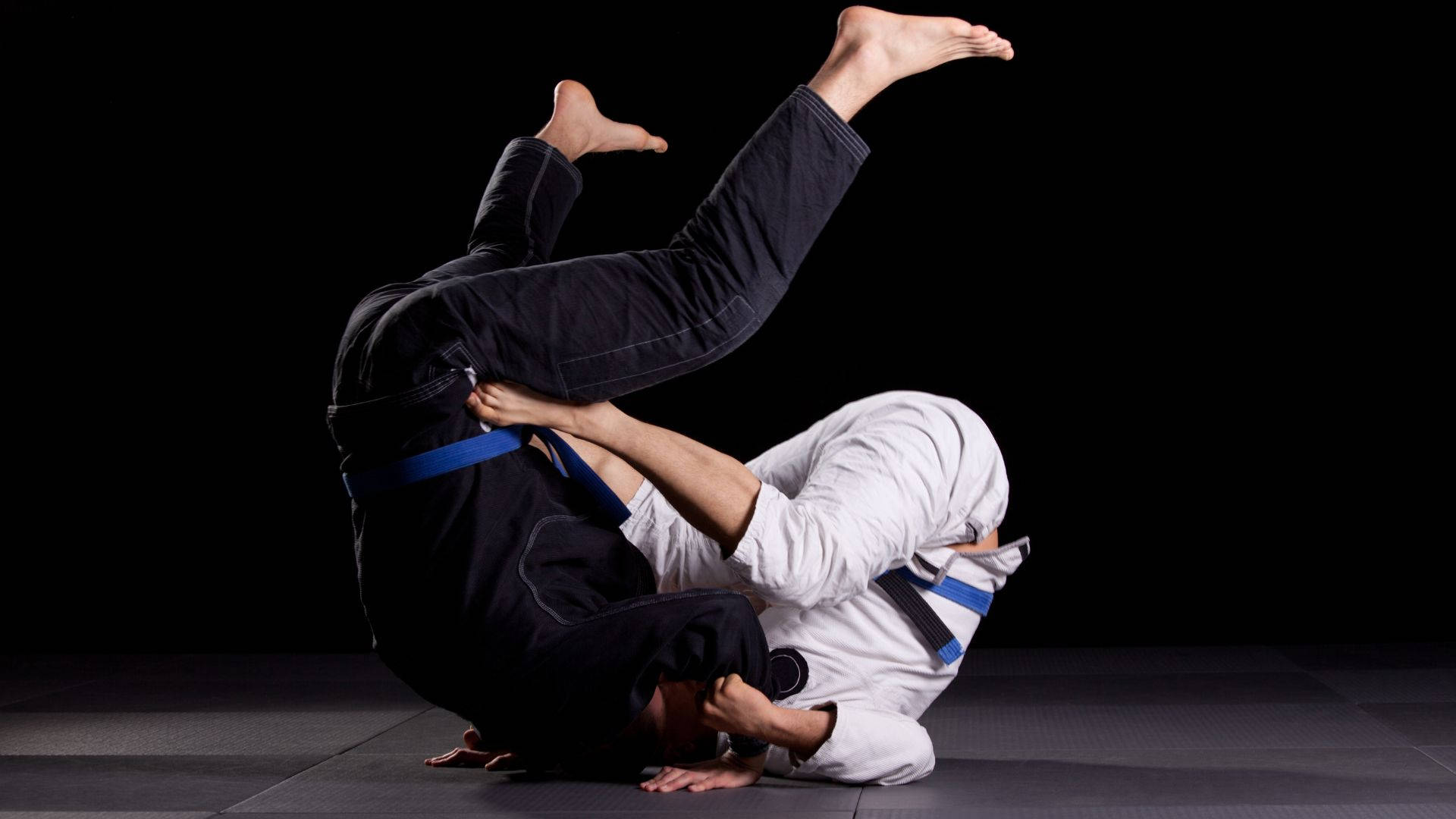 Brasilianskjiu-jitsu Martial Arts Action. Wallpaper
