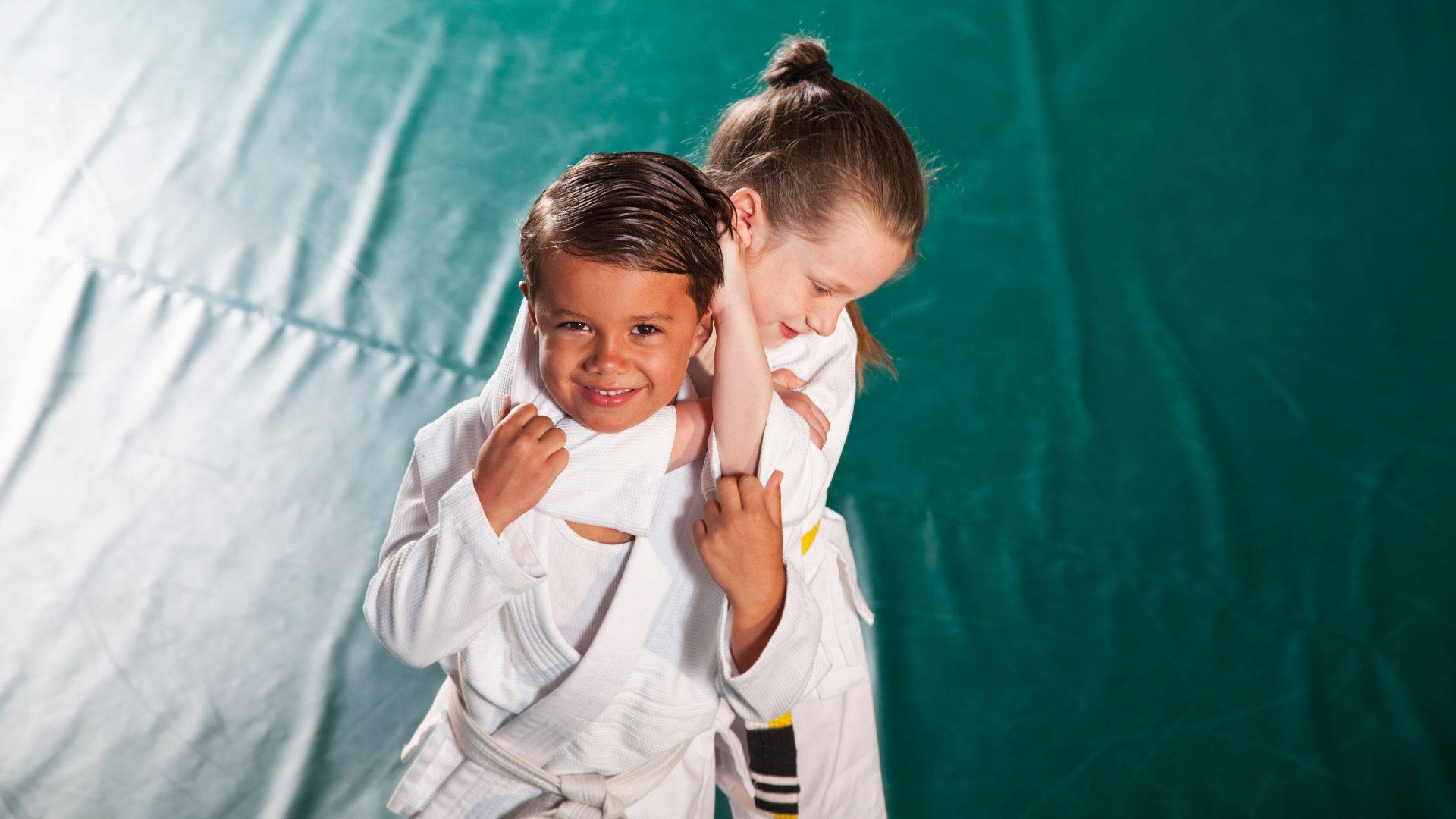 Brasilianischesjiu-jitsu Kampfsport Kinder Sport Wallpaper