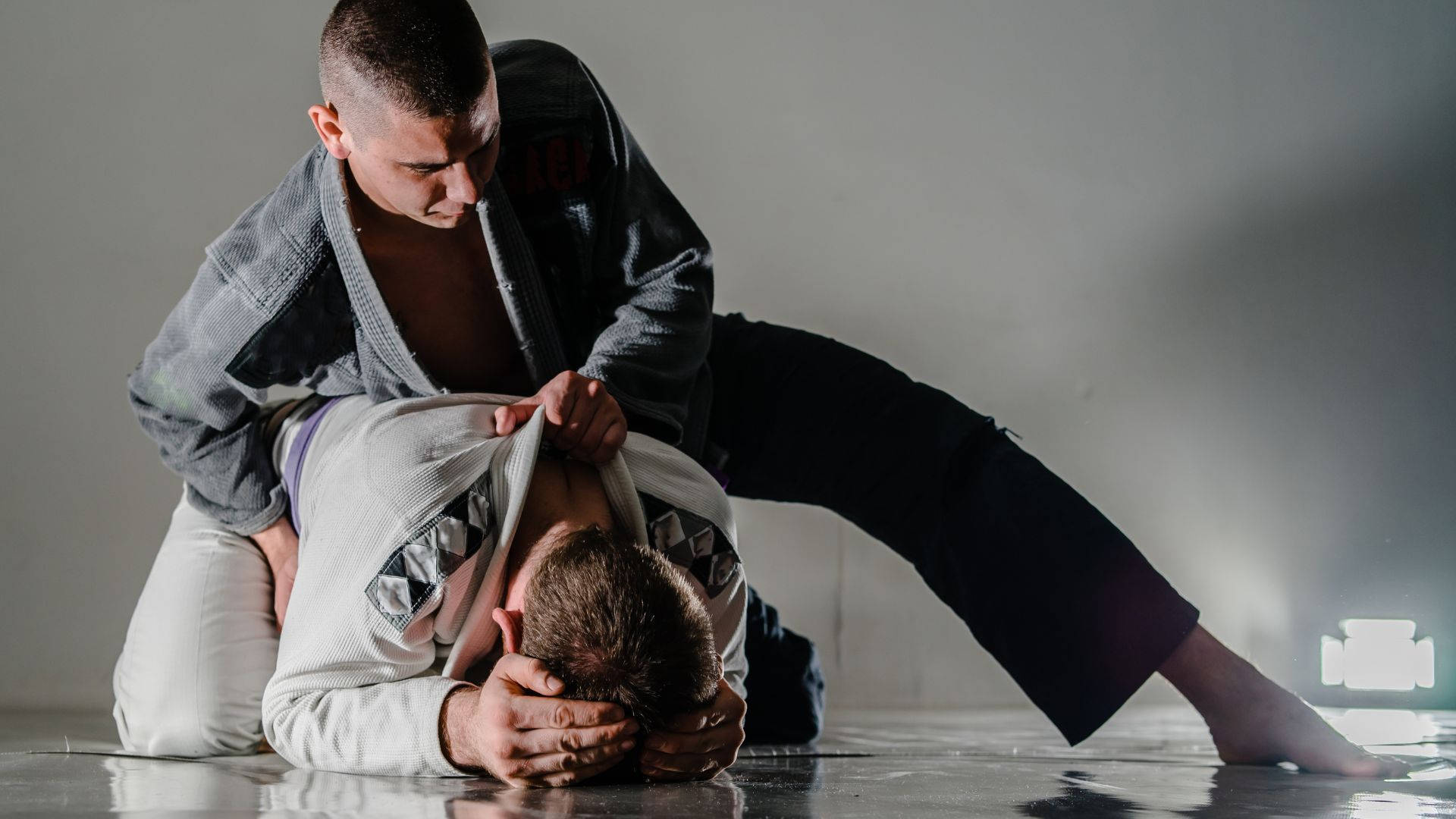 Deportesde Brazilian Jiu-jitsu Para Defensa Personal. Fondo de pantalla