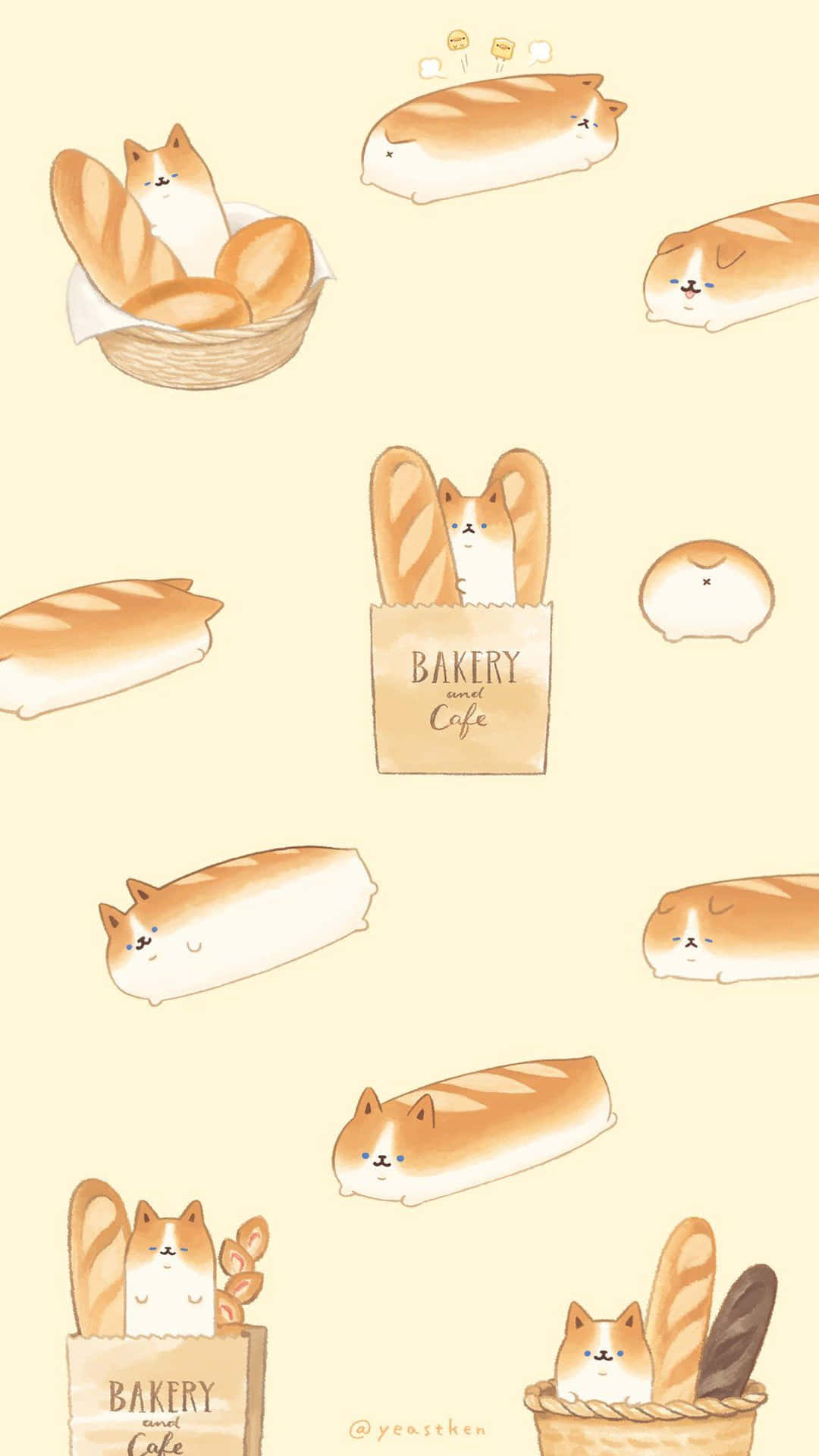 Brødbaggrundsbillede