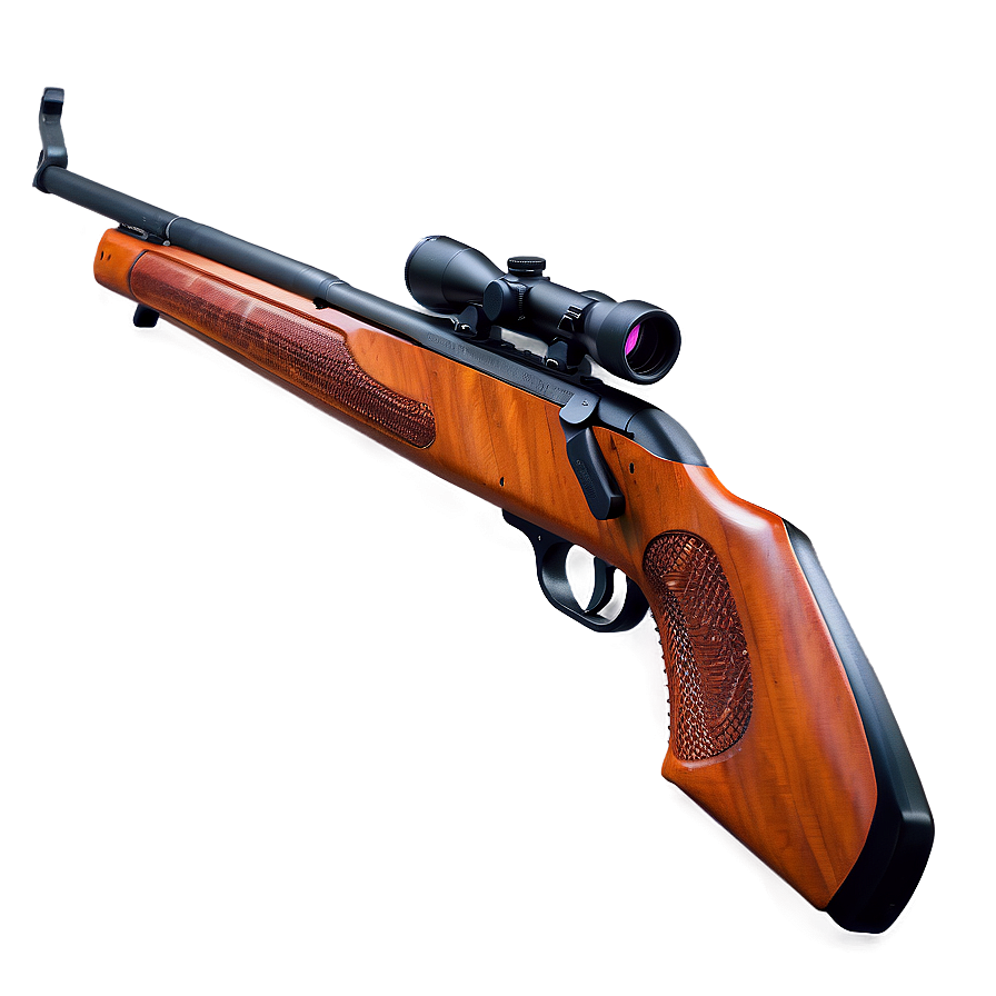 Break Action Hunting Rifle Png 06132024 PNG