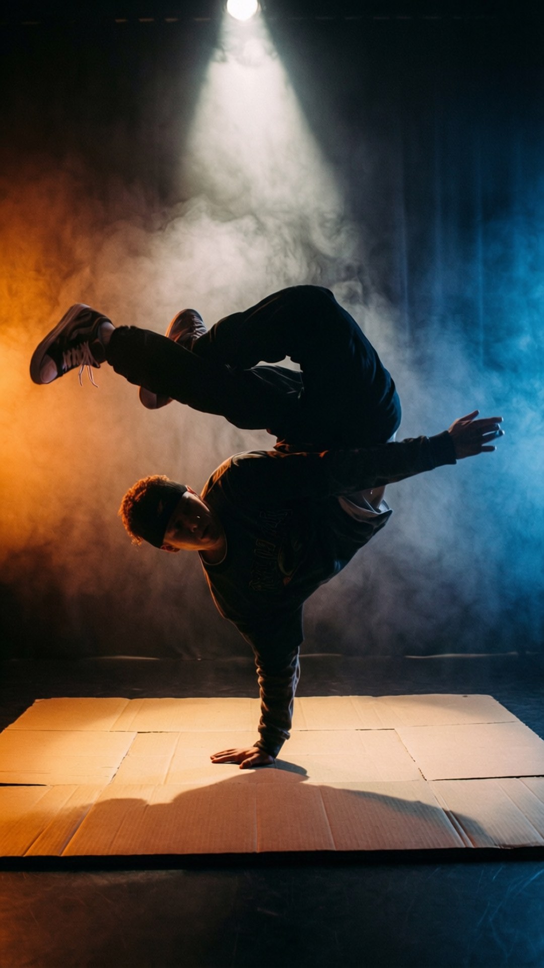 Silhouette Breakdancer Sfondi