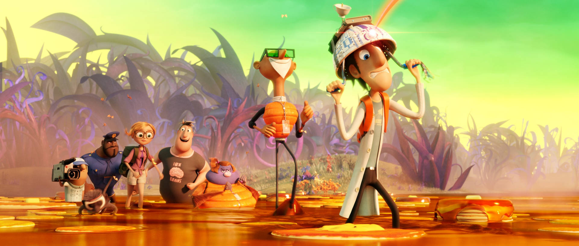 Breakfast Bog From Cloudy With A Chance Of Meatballs 2 Wallpaper