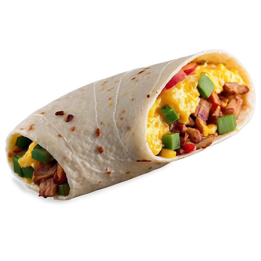 Breakfast Burrito Wrap Png 71 PNG
