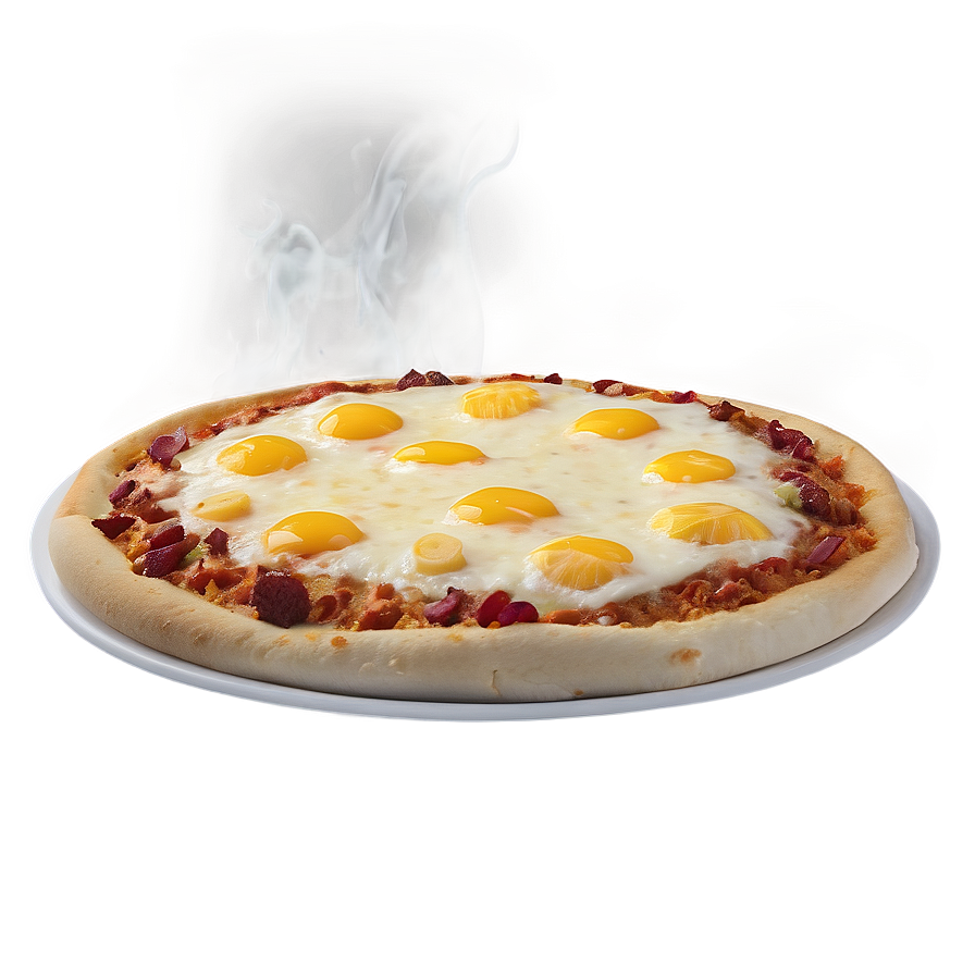 Breakfast Pizza Png Vjr81 PNG