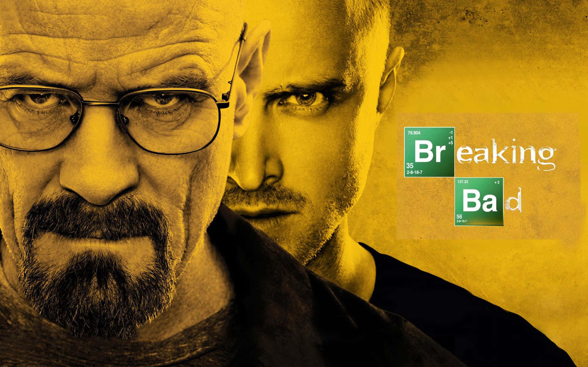Walter White and Jesse Pinkman – the two masterminds of Breaking Bad!