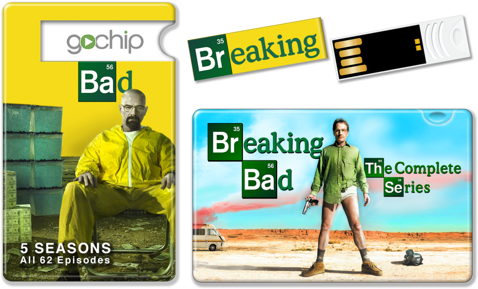 Breaking Bad Complete Series Memory Devices PNG