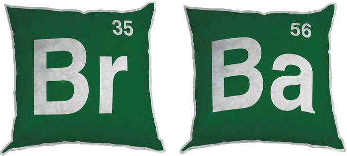 Breaking Bad Element Pillows PNG