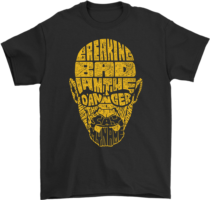 Breaking Bad Heisenberg T Shirt Design PNG