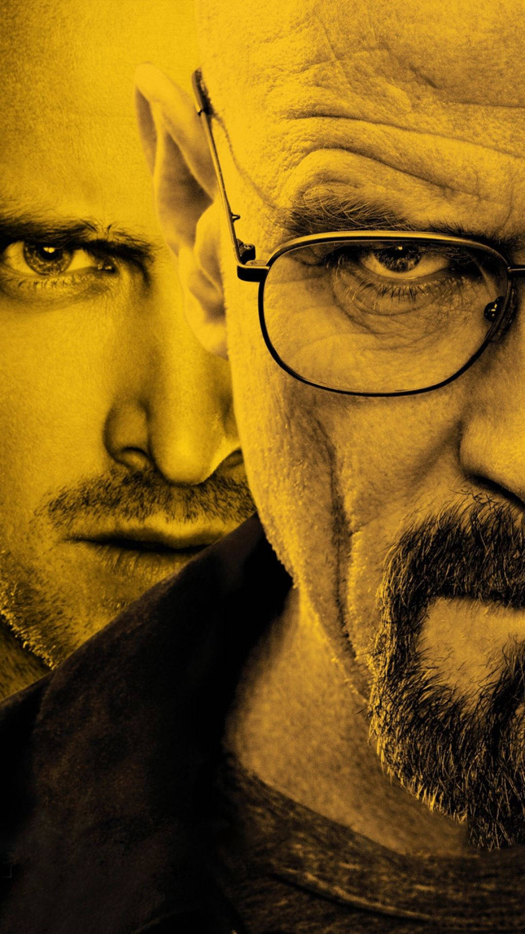 Walter and Jesse making an unexpected visit Wallpaper