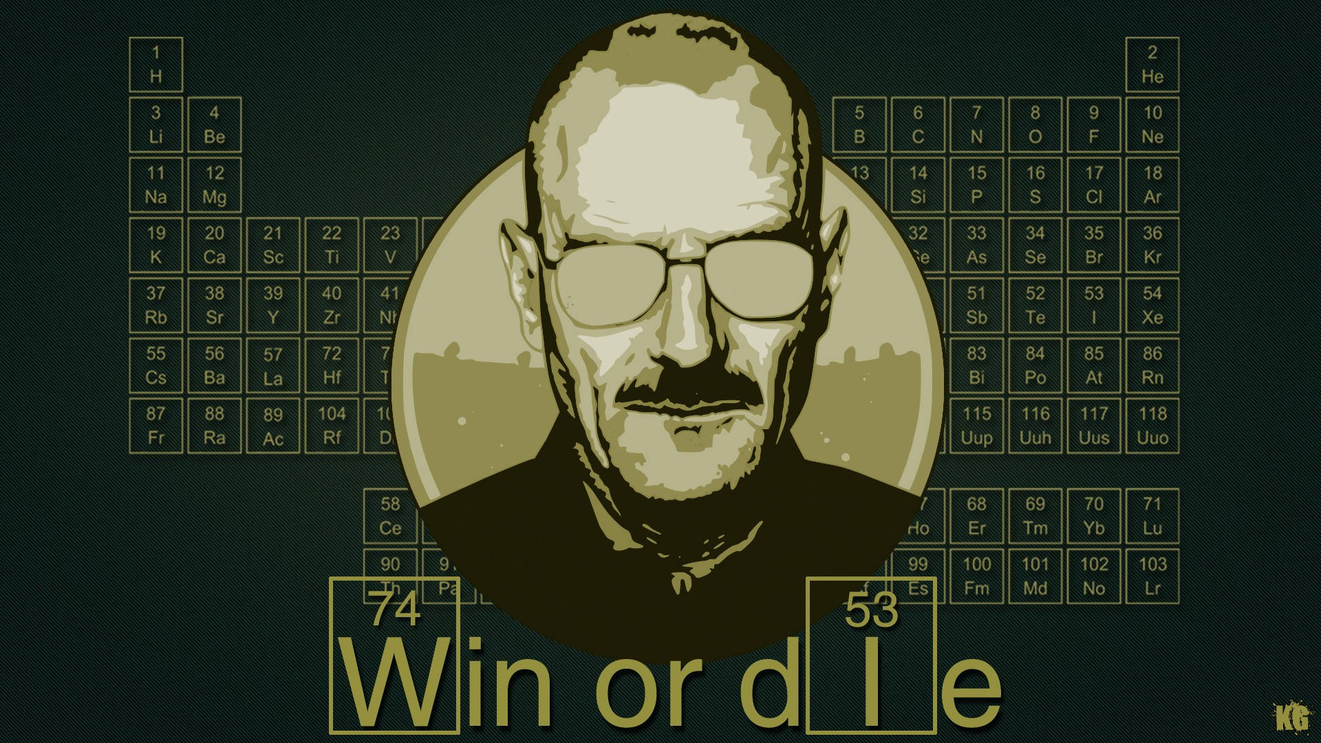 Get your own periodic table of Breaking Bad elements! Wallpaper