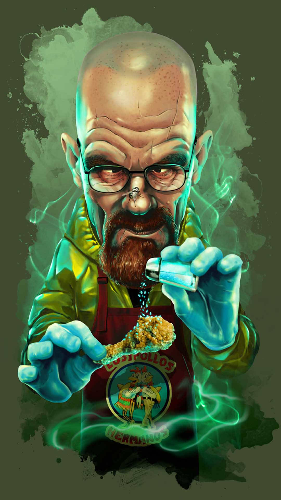 Breaking Bad's Walter White taking matters into his own hands Wallpaper
