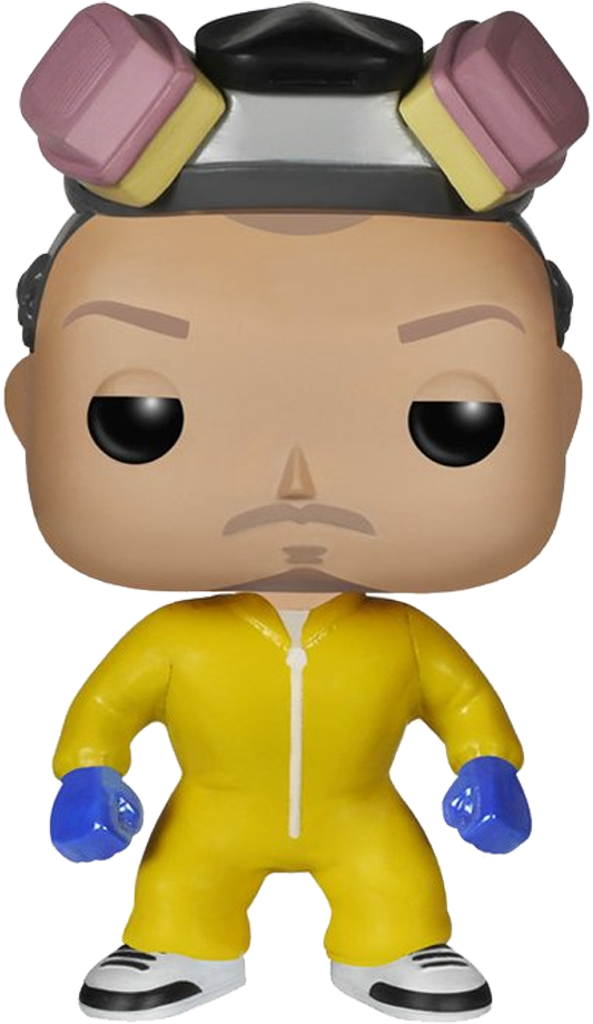 Breaking Bad Yellow Hazmat Funko Pop PNG