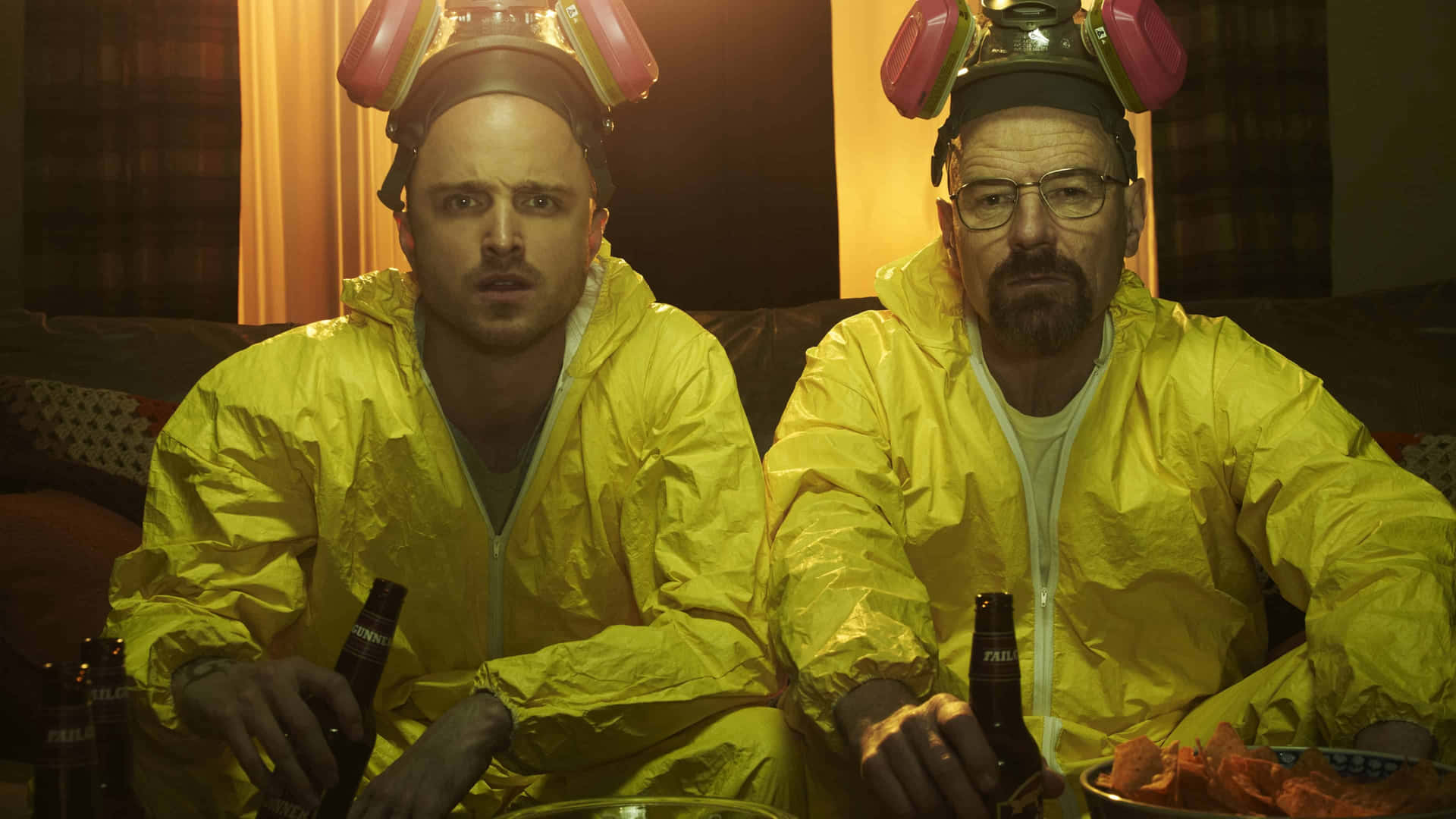 Breaking Bad Yellow Hazmat Suits Wallpaper