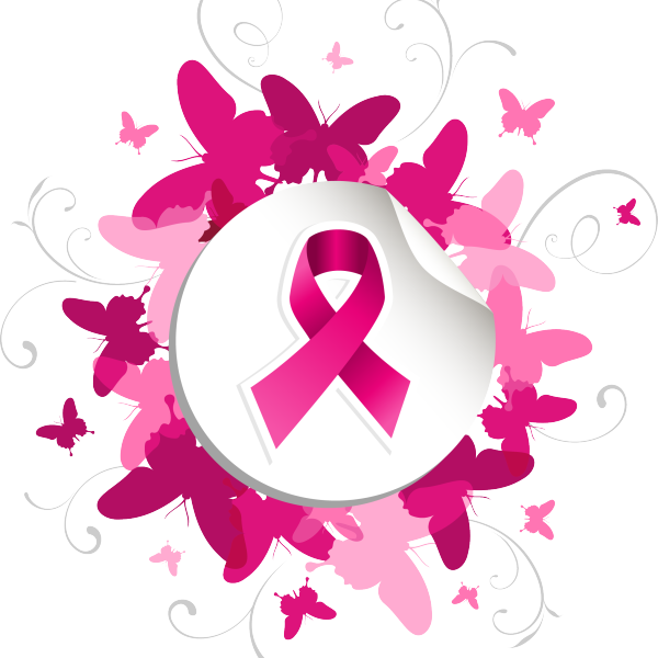 Download Breast Cancer Awareness Ribbon Butterflies | Wallpapers.com