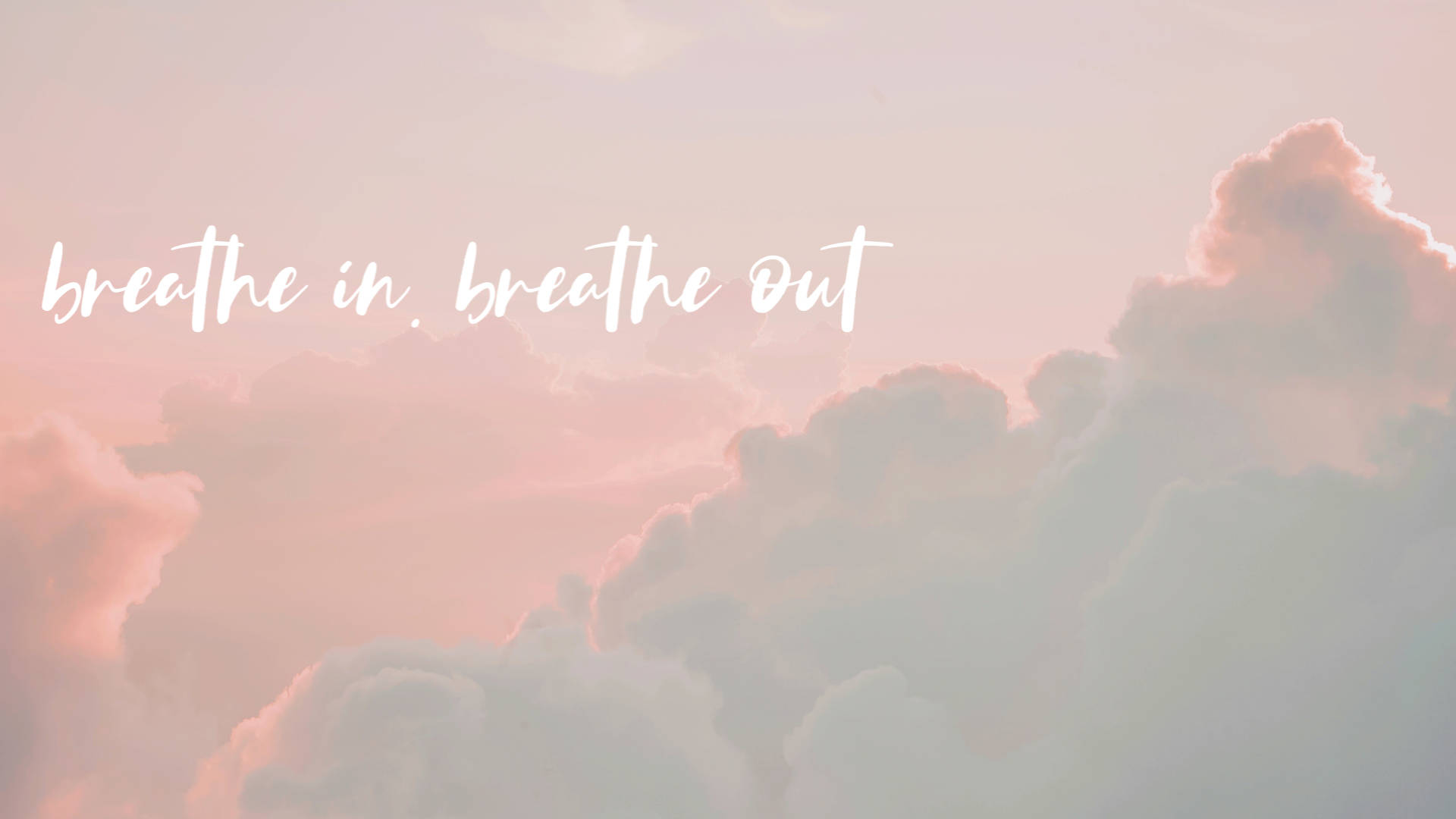 Breathe In Breathe Out Pastel Aesthetic Tumblr Laptop