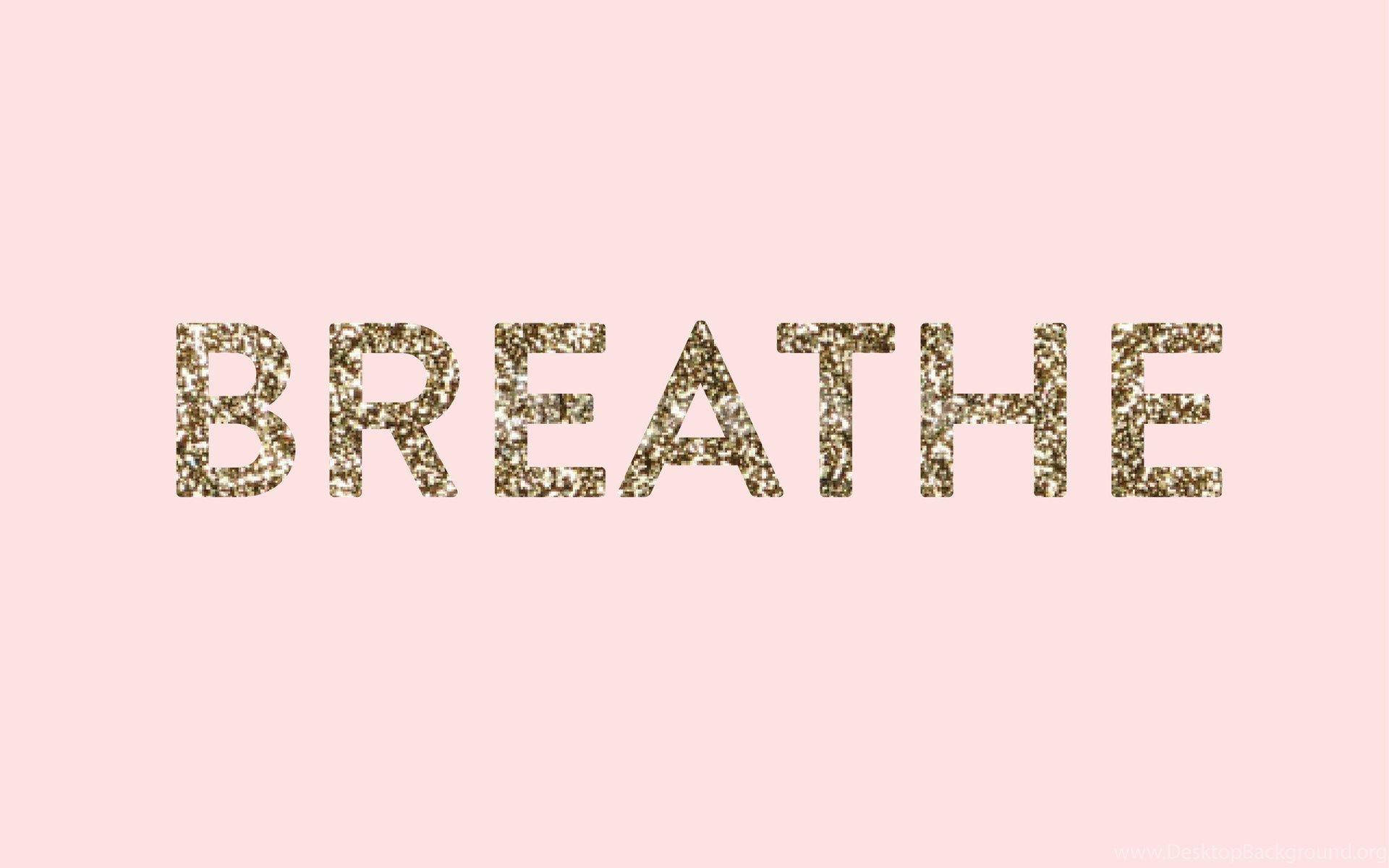 Breathe Pastel Aesthetic Tumblr Laptop Wallpaper