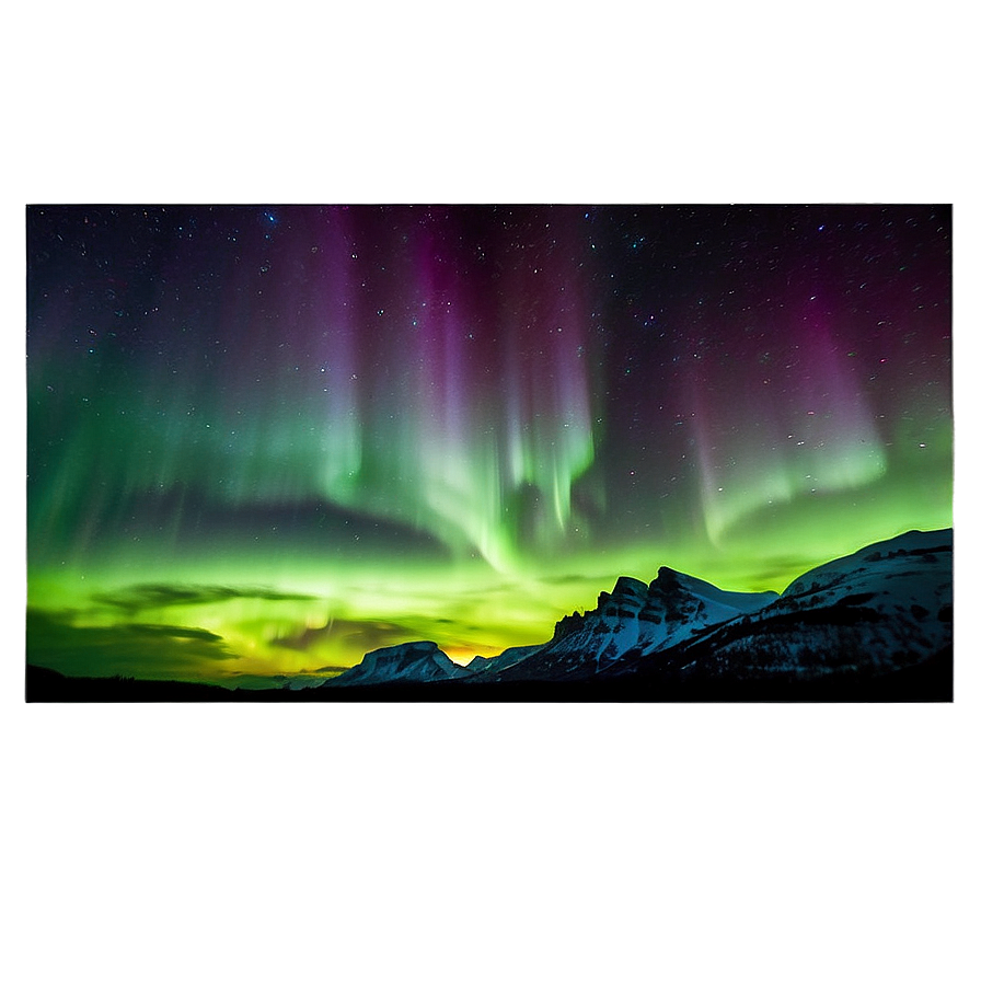 Breathtaking Aurora Borealis Png Rxk PNG