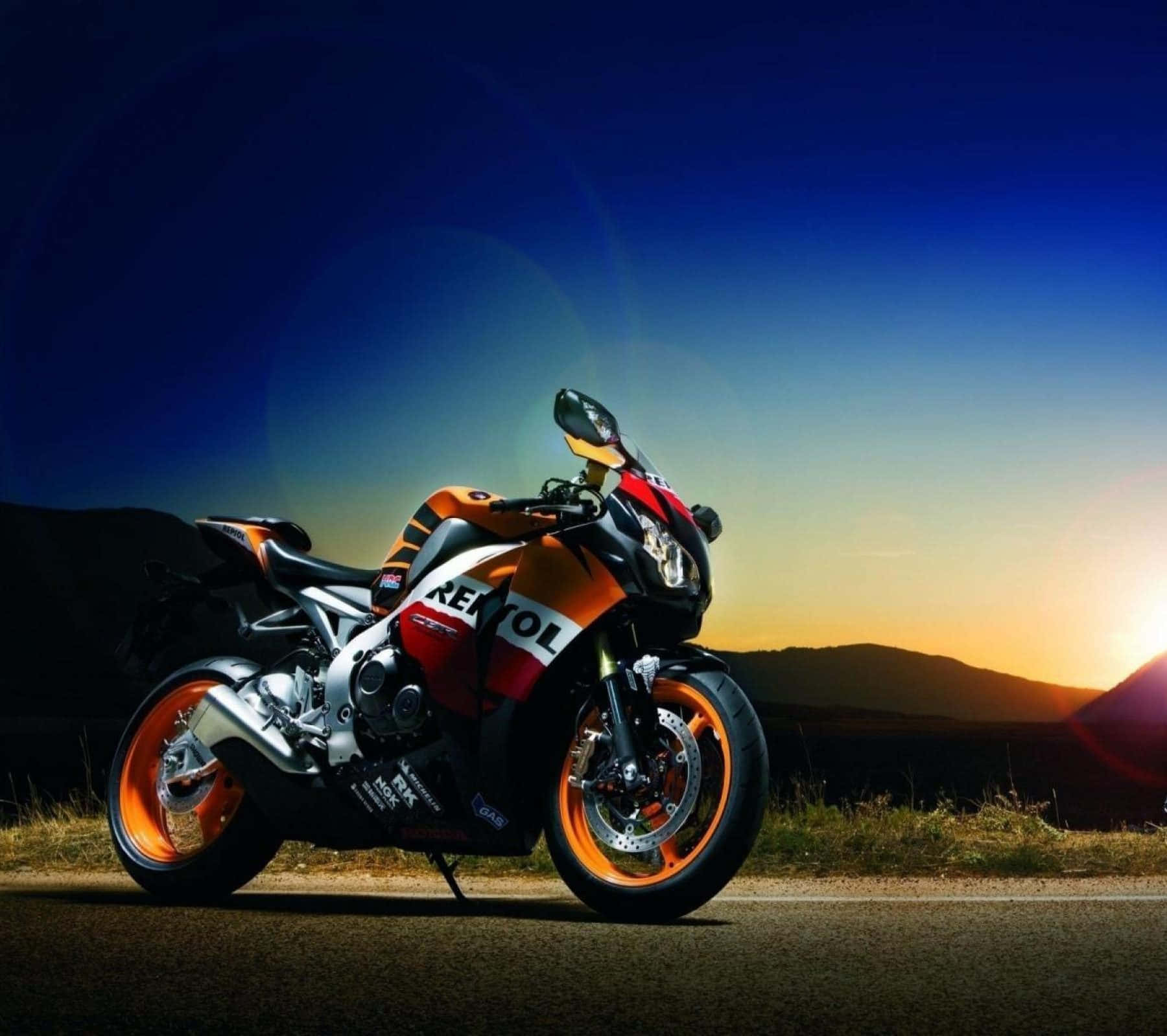 Breathtaking Honda CBR 1000RR Bike Background