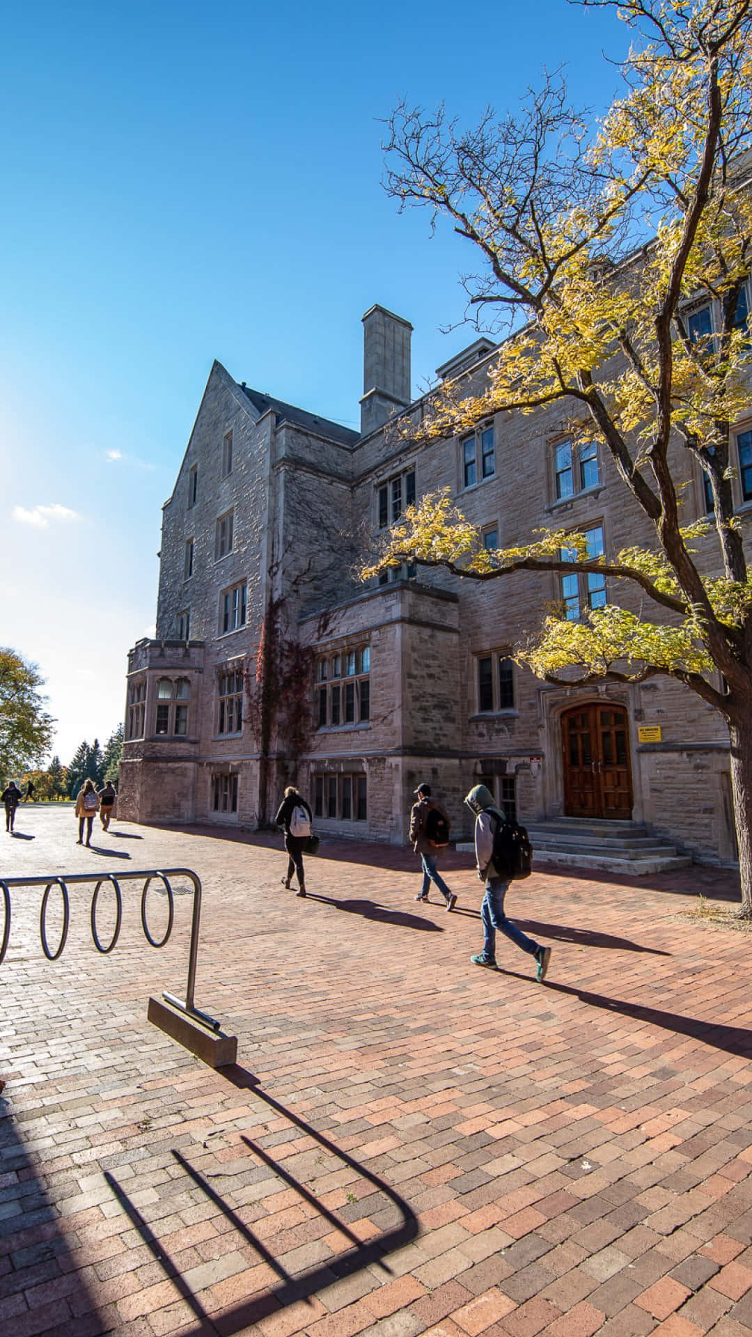 Breathtaking Sunset Over Downtown Guelph Wallpaper