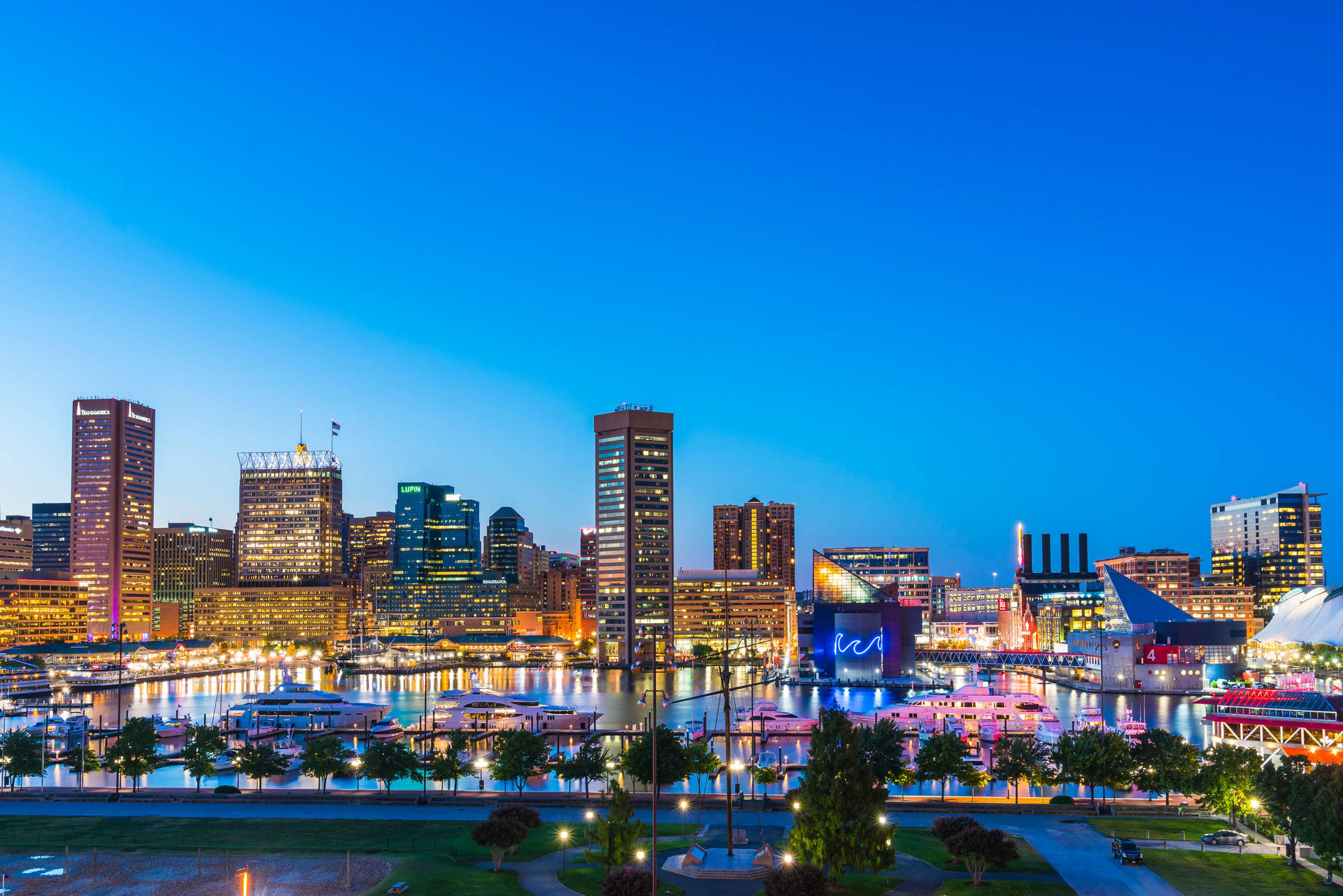 Breathtaking View Of Baltimore Wallpaper