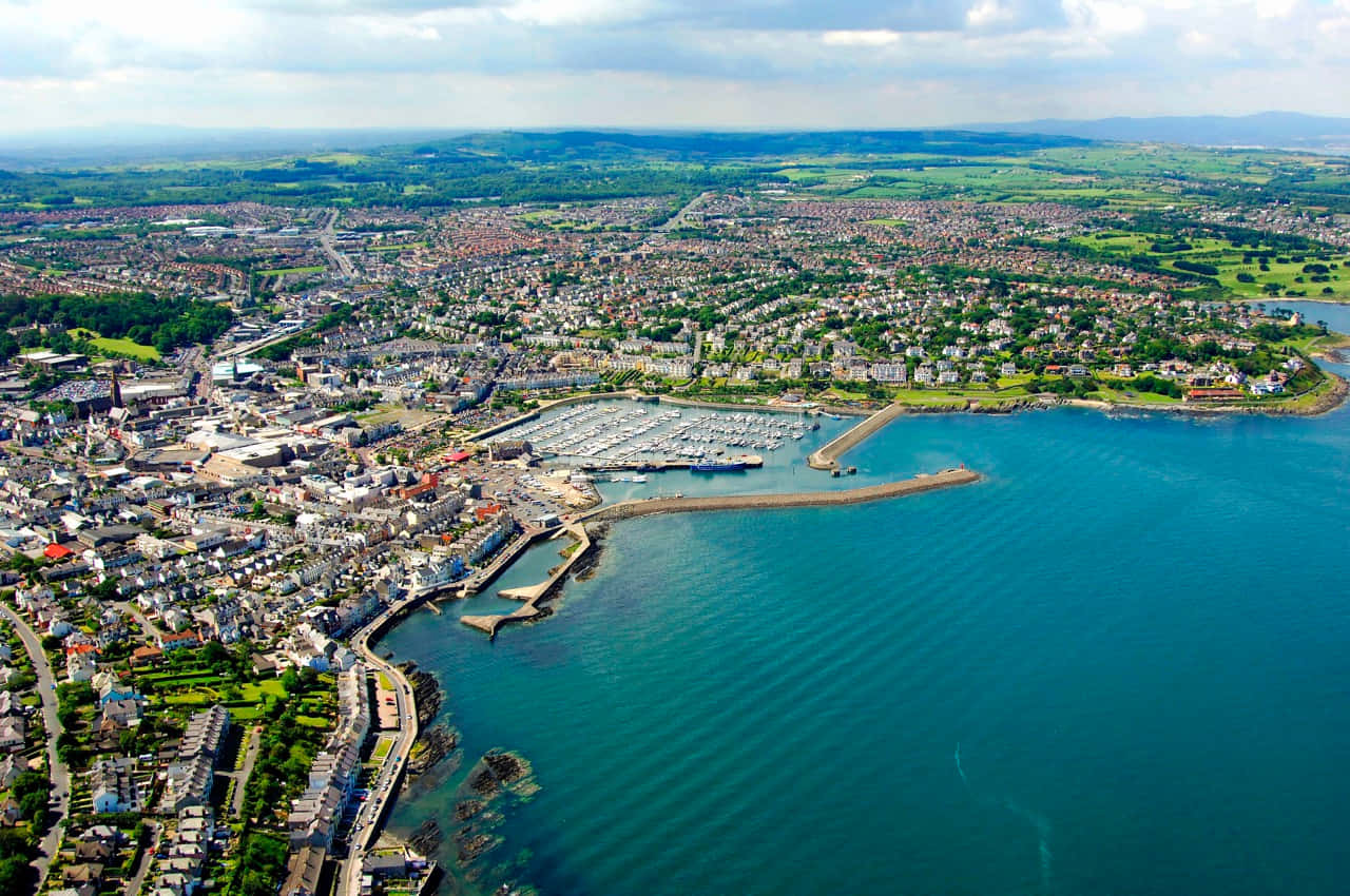 Breathtaking View Of Bangor City, United Kingdom Wallpaper