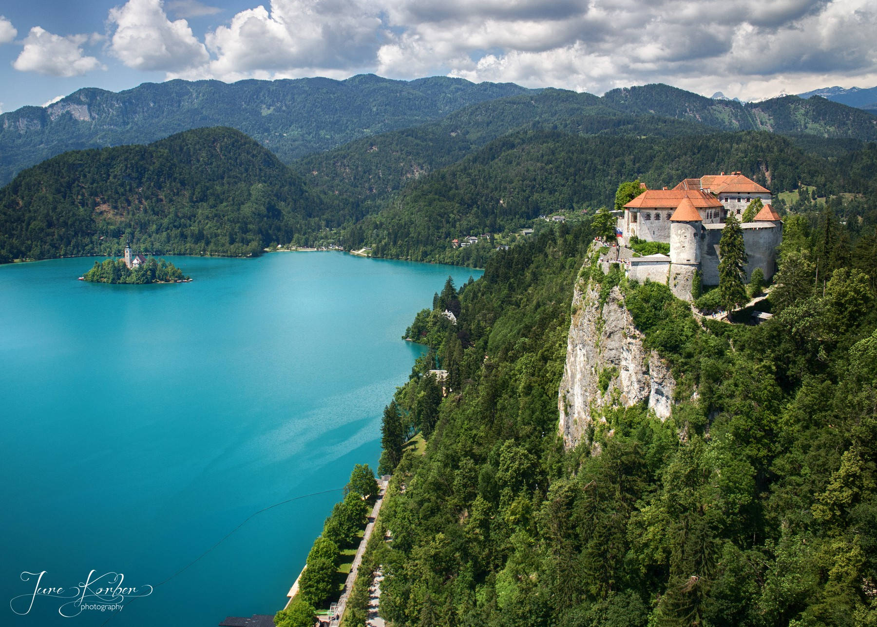 Breathtaking View Of Lake Bled In Slovenia Wallpaper