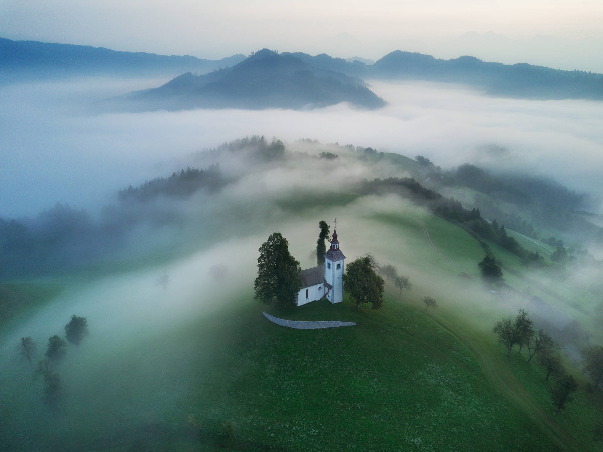 Breathtaking View Of Lake Bled, Slovenia Wallpaper