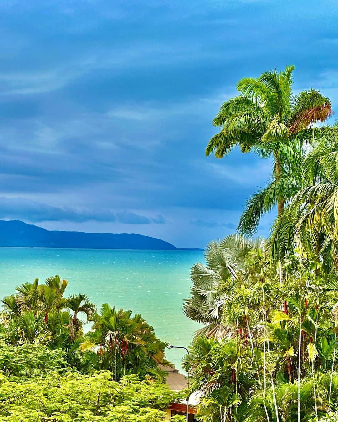 Breathtaking View Of The Great Barrier Reef In Cairns, Australia Wallpaper